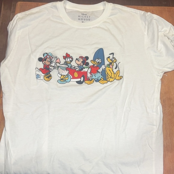 Disney Embroidered Mickey Mouse & Friends Graphic Tee - Picture 1 of 4